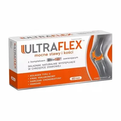 Ultraflex Mocne Stawy I Kości 60 Kapsułek
