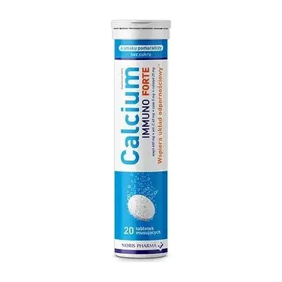 Calcium Immuno Forte 20 Tabletek Musujących