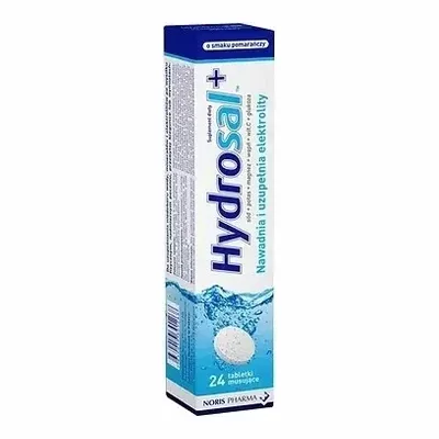 Hydrosal Elektrolity 24 Tabletki Musujące