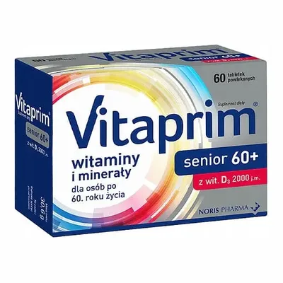 Vitaprim Senior Witaminy I Minerały 60 Tabletek