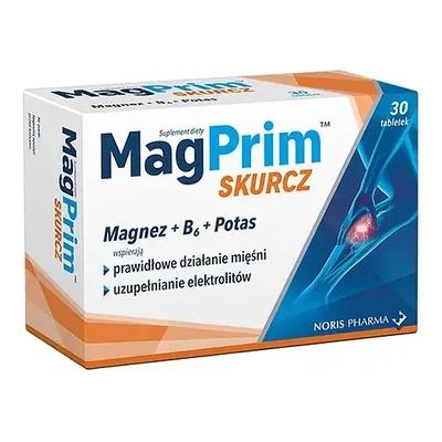 Magprim Skurcz Prawidłowe Działanie Mięśni 30 Tabletek