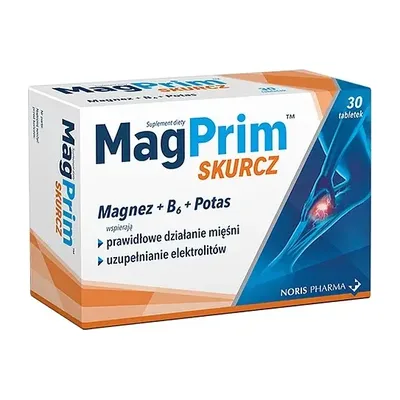 Magprim Skurcz Prawidłowe Działanie Mięśni 30 Tabletek