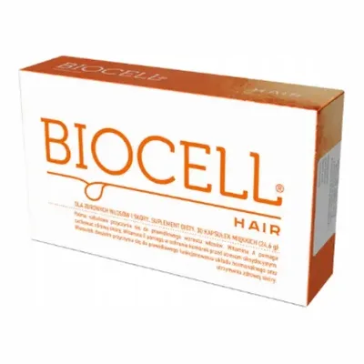 Biocell Hair Zdrowe Włosy I Skóra Omega 3 30 Kapsułek