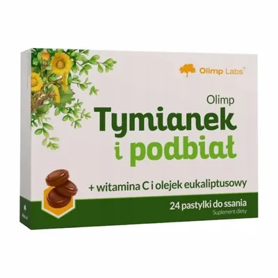Olimp Labs Tymianek i Podbiał 24 Pastylki