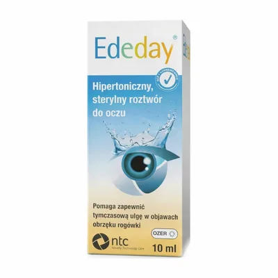 Ededay Roztwór HIpertoniczny Roztwór Do Oczu 10ml