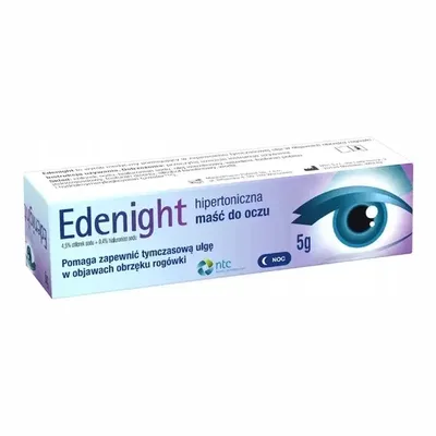 Edenight Hipertoniczna Maść Do Oczu Nawilżająca 5g