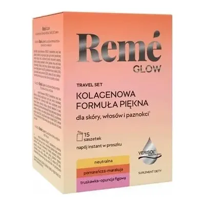 Reme Glow Kolagenowa Formuła Piękna Travel Set 15 Saszetek