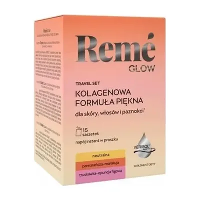 Reme Glow Kolagenowa Formuła Piękna Travel Set 15 Saszetek