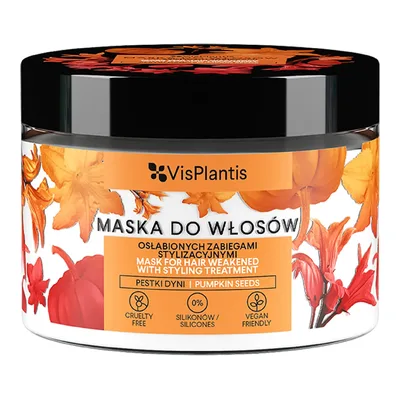 Vis Plantis Maska Do Włosów Pestki Dyni Pszenica I Owies 300ml