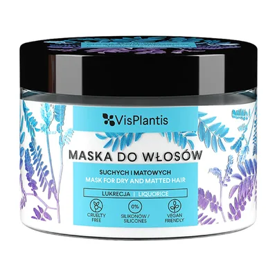 Vis Plantis Maska Do Włosów Suchych I Matowych Lukrecja Lipa I Prawoślaz 300ml