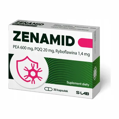 Zenamid Prawidłowe Widzenie I Funkcjonowanie Układu Nerwowego 30 Kapsułek