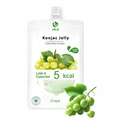 Galaretka Konjac Przekąska Winogrono 5 Kcal Bez Cukru 150ml