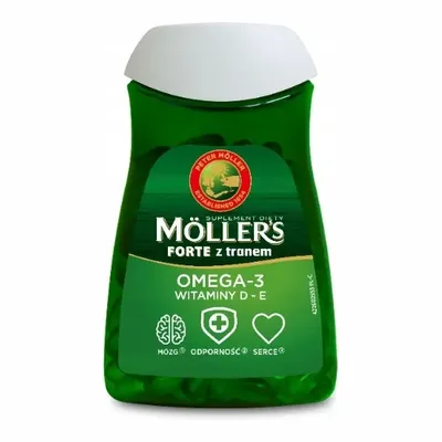 Moller's Forte Z Tranem 60 Kapsułek