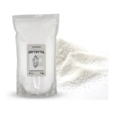 Erytrytol 1 kg SCO!FOODS naturalny słodzik 0 kcal zamiennik cukru E968
