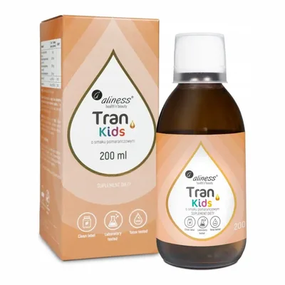 Aliness TranKIDS+Wit.A 400µg Pomarańcza 200ml