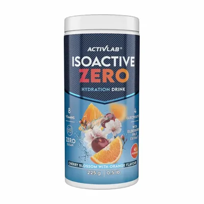 Isoactive Zero - kwiat wiśni z pomarańczą Słój 225 g