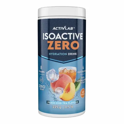 Isoactive Zero - Ice Tea brzoskwinia słój 225 g
