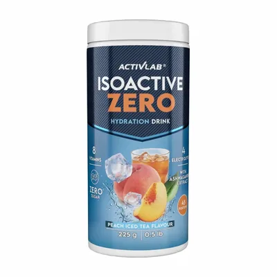Isoactive Zero - Ice Tea brzoskwinia słój 225 g
