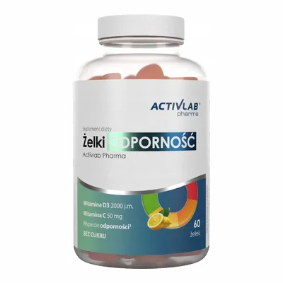 Żelki Odporność Activlab Pharma Cytryna 60 Żelek