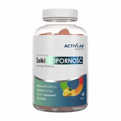Żelki Odporność Activlab Pharma Cytryna 60 Żelek