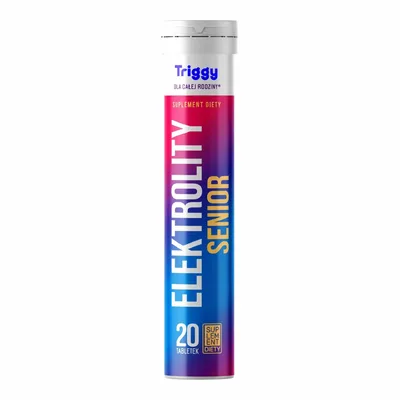 Triggy tabletki musujące Elektrolity Senior