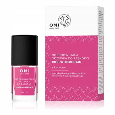 OMI Odżywka odbudowująca do paznokci z keratyną 10ml