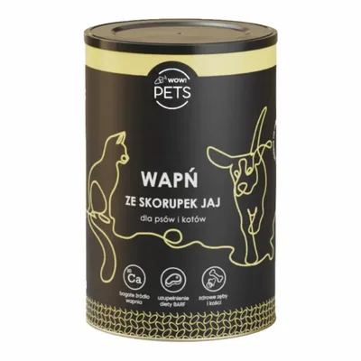 Wow!Pets Wapń - skorupki jaj 800g