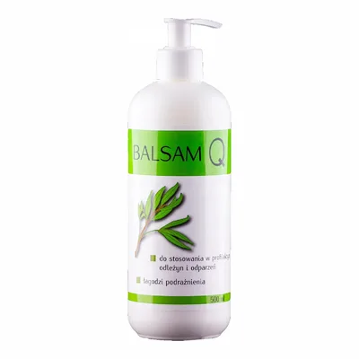 Balsam Q Na Odleżyny Odparzenia Łagodzi Podrażnienia 500ml