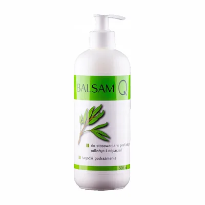 Balsam Q Na Odleżyny Odparzenia Łagodzi Podrażnienia 500ml