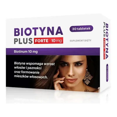 Biotyna Plus Forte 10mg 30 Tabletek