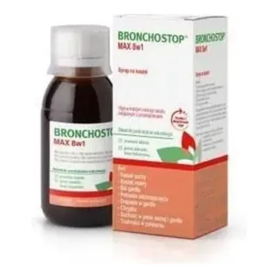 Bronchostop Max 8w1 Syrop 120ml