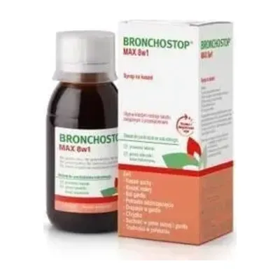 Bronchostop Max 8w1 Syrop 120ml