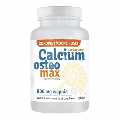 Calcium Osteo Max Wapń ALG Pharma 100 Kapsułek