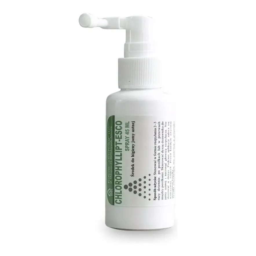 CHLOROPHYLLIPT-ESCO Spray do Higieny Jamy Ustnej Świeży Oddech 45 ml