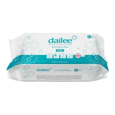 Dailee Body Hygiene Chusteczki Nawilżane 65 Sztuk