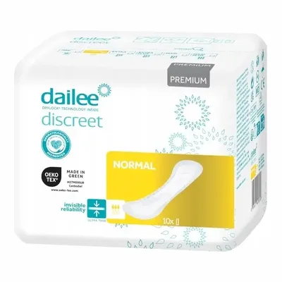 Dailee Discreet Premium Slim Normal Wkładki Urologiczne 3 Krople 10 Sztuk