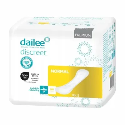 Dailee Discreet Premium Slim Normal Wkładki Urologiczne 3 Krople 10 Sztuk