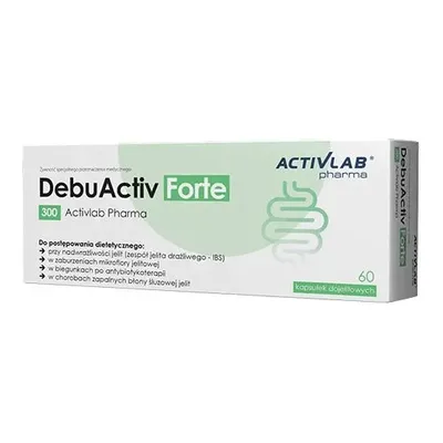 DebuActiv Forte 300 Maślan Sodu 60 Kapsułek