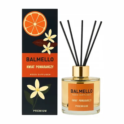 Dyfuzor Z Patyczkami BALMELLO Kwiat Pomarańczy 120ml