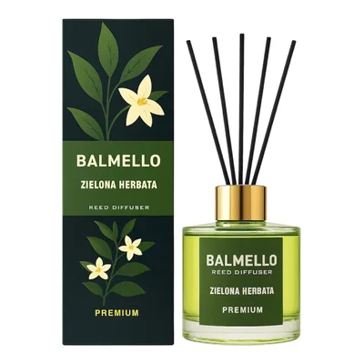 Dyfuzor Z Patyczkami BALMELLO Zielona Herbata 120ml