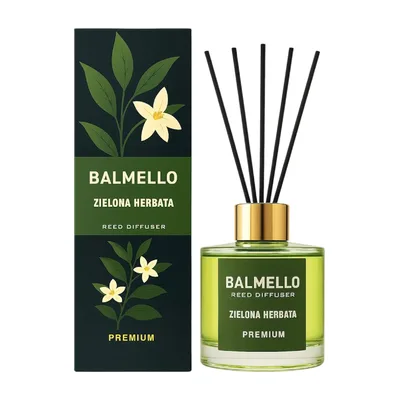 Dyfuzor Z Patyczkami BALMELLO Zielona Herbata 120ml
