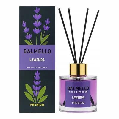 Dyfuzor Zapachowy BALMELLO Lawenda Z Patyczkami 120ml