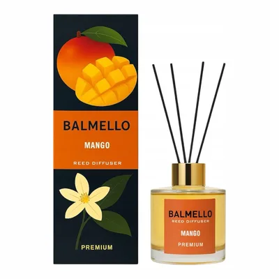 Dyfuzor Zapachowy BALMELLO Mango Z Patyczkami 120ml