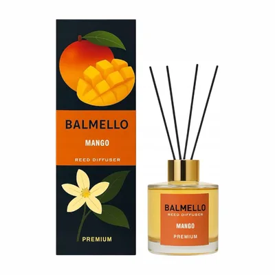Dyfuzor Zapachowy BALMELLO Mango Z Patyczkami 120ml