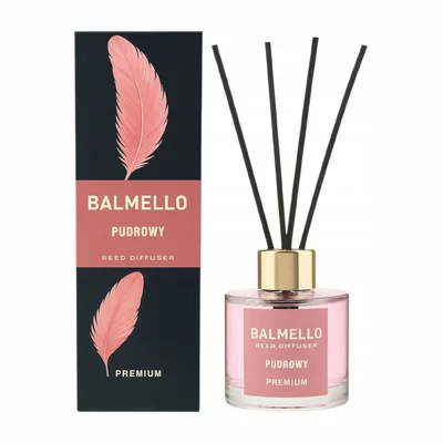 Dyfuzor Zapachowy BALMELLO Pudrowy Z Patyczkami 120ml
