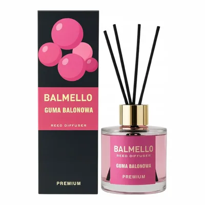Dyfuzor Zapachowy Z Patyczkami BALMELLO Guma Balonowa 120ml