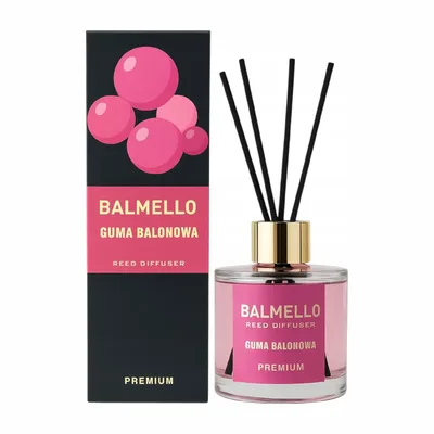 Dyfuzor Zapachowy Z Patyczkami BALMELLO Guma Balonowa 120ml