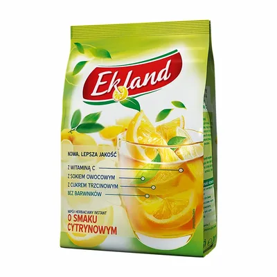 Ekland Napój Herbaciany Cytrynowy 300g