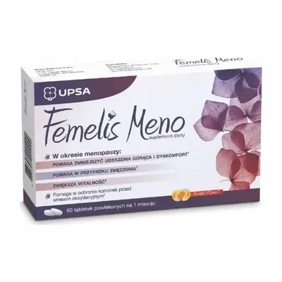 Femelis Meno W Okresie Menopauzy 60 Tabletek