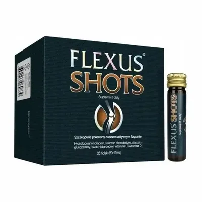 Flexus Shots Kolagen Siarczan Chondroityny Na Stawy 20x10ml